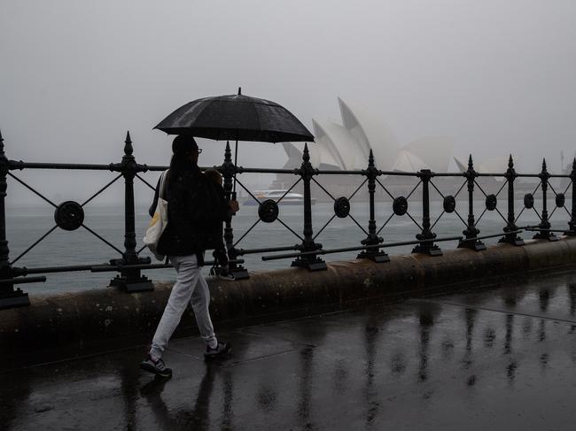 Sydney is set for a wetter than average spring, and summer. Picture: NCA NewsWire / David Swift