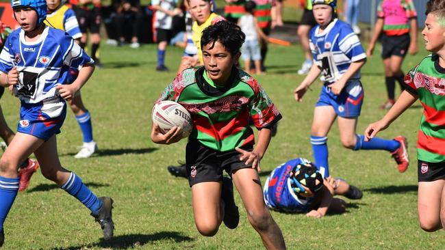 Redlands Rugby League junior Woody Ahovelo.