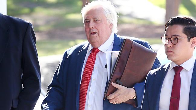 Clive Palmer was charged by ASIC in February. Picture: AAP