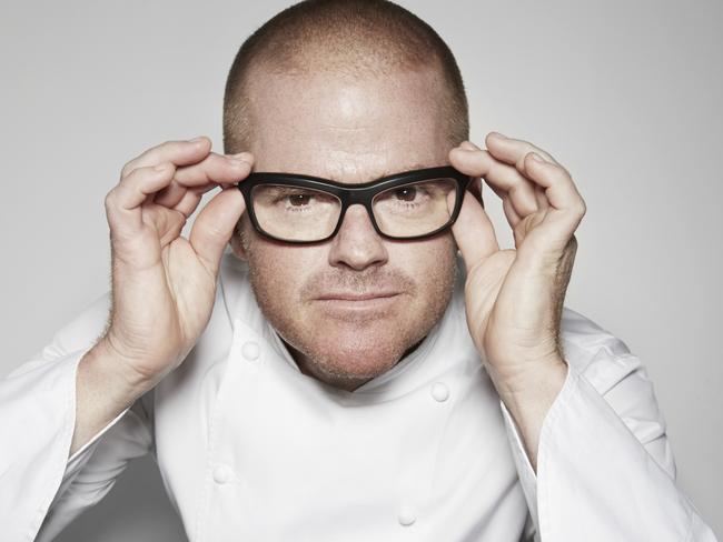 Chef Heston Blumenthal, whose restaurant in Melbourne collapsed. Picture: Supplied