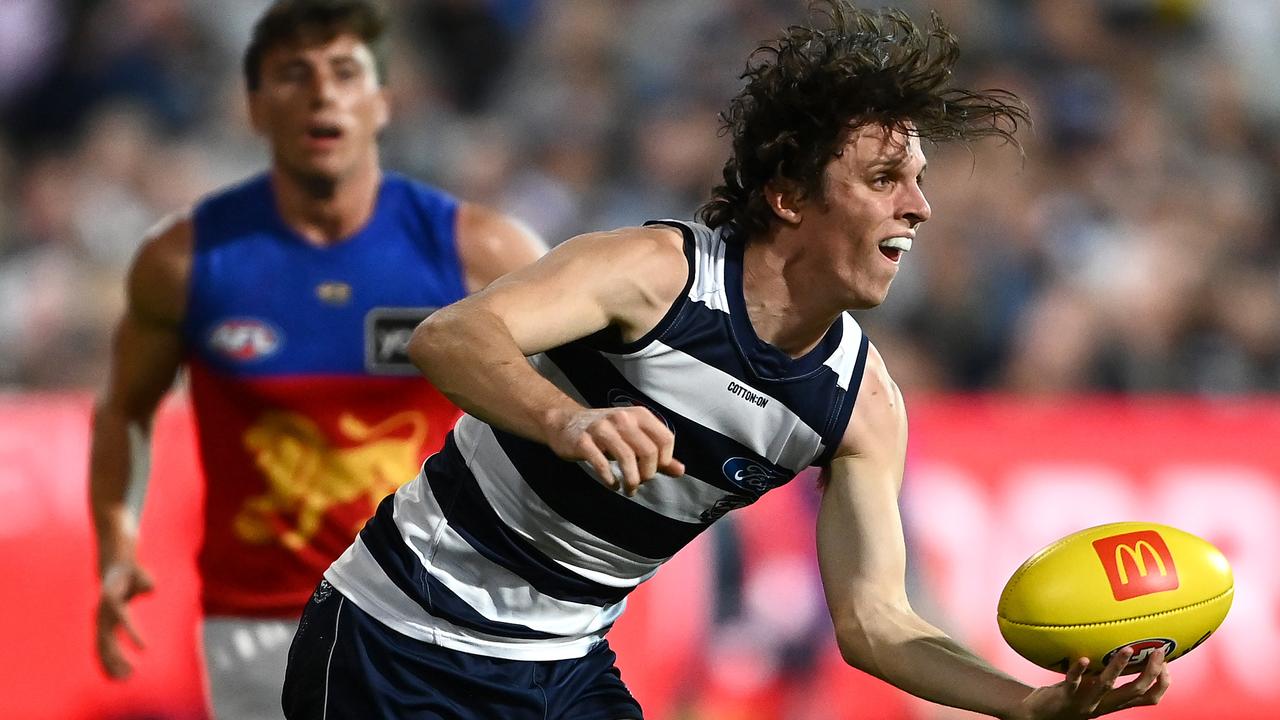 Max Holmes is part of Geelong’s next generation. Picture: Getty Images