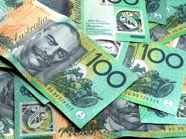 Lots of Australian 100 dollar notes. Click to see more...  Picture: istock
