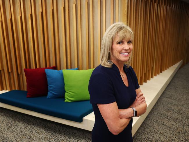 Deloitte chief executive Cindy Hook says she supports same-sex marriage but won’t be telling people how they should vote. Picture: John Feder/The Australian.