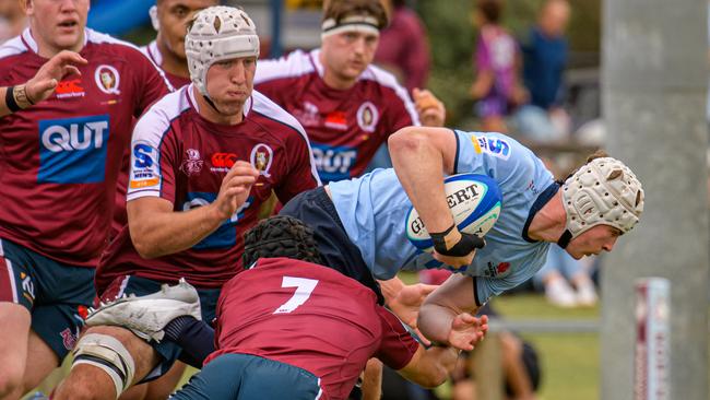 The Reds v NSW U19s battle. Pictures: Reds Media