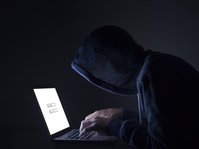 Hacker performing cyber attack on laptop Picture: iStock