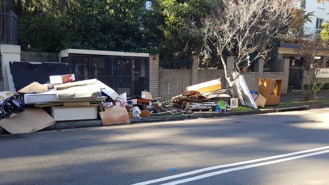 Councils across NSW have seen a spike in general waste volumes as well as illegal dumping. Picture: Western Sydney Regional Illegal Dumping (RID) Squad