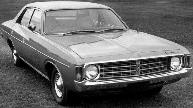 The 1974 VJ Valiant sedan. Picture: News Limited