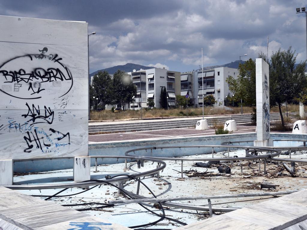 The former Olympic Village in Athens