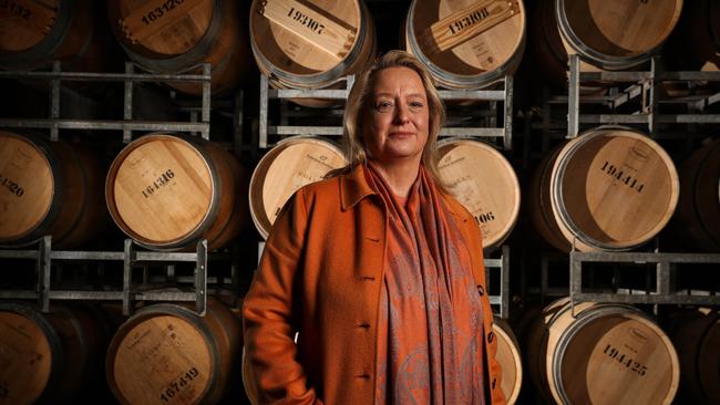 2/8/2019 Winemaker Vanya Cullen in her vineyard, Wilyabrup pic Colin Murty The Australian