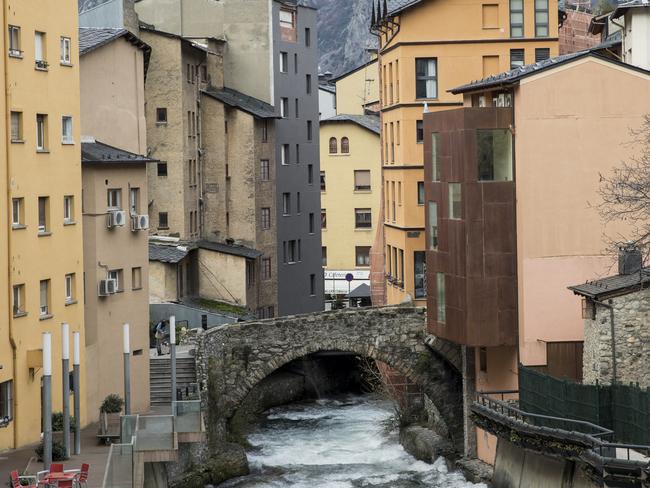 The pair spent time hiking in Andorra, using the town of Escaldes as their base. Picture: Ella Pellegrini