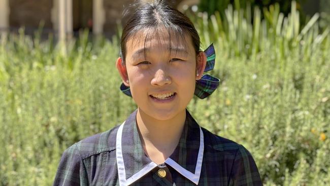 Teen Parliament student Mengze Cao from Seymour College. Picture: Supplied