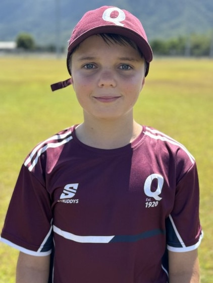 Baxton O'Brien will represent Queensland in the National under 12s School Sports Softball Championships in Cairns. Picture: Supplied