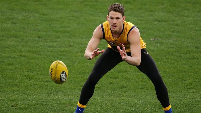 Eagle Jack Redden in line to replace retired Brownlow medallists Matt Priddis and Sam Mitchell. Picture: Getty