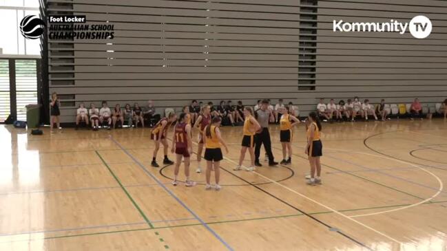 Replay: Basketball Australia School Championships Day 1 - Lilydale High School v Blue Mountains Grammar (17G1)