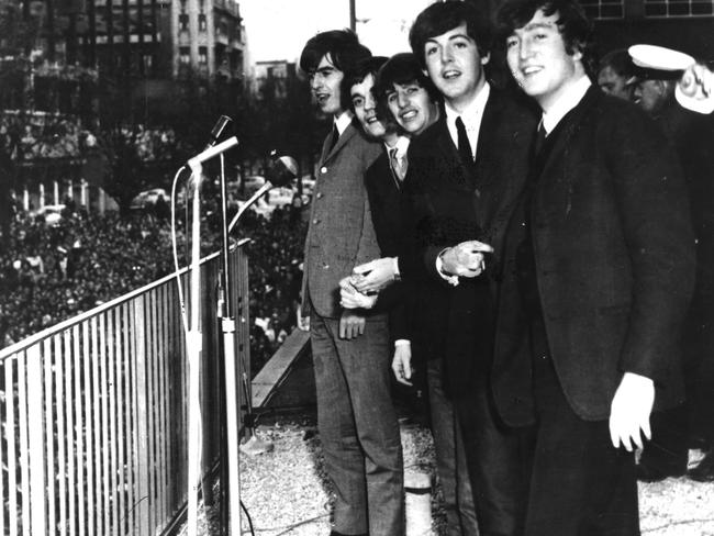 The Beatles at the Southern Cross Hotel. HWT archive.