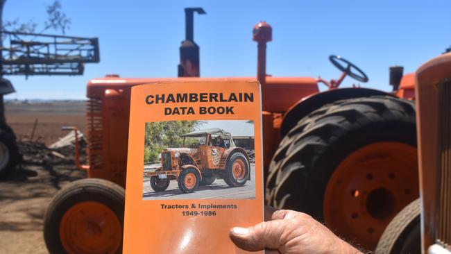 The Mengels have assisted with the release of a Chamberlain tractor data book.