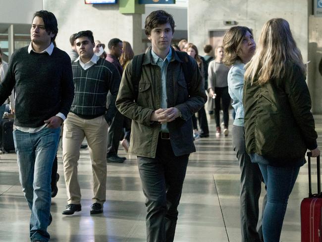 Freddie Highmore plays Dr Shaun Murphy in The Good Doctor. Picture: Supplied