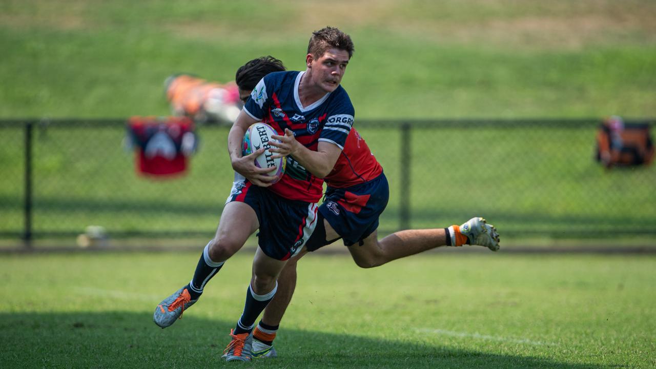 MacKillop Saints vs. Palmerston Crocs at 2023 Hottest 7s at TRL Stadium, Darwin. Picture: Pema Tamang Pakhrin