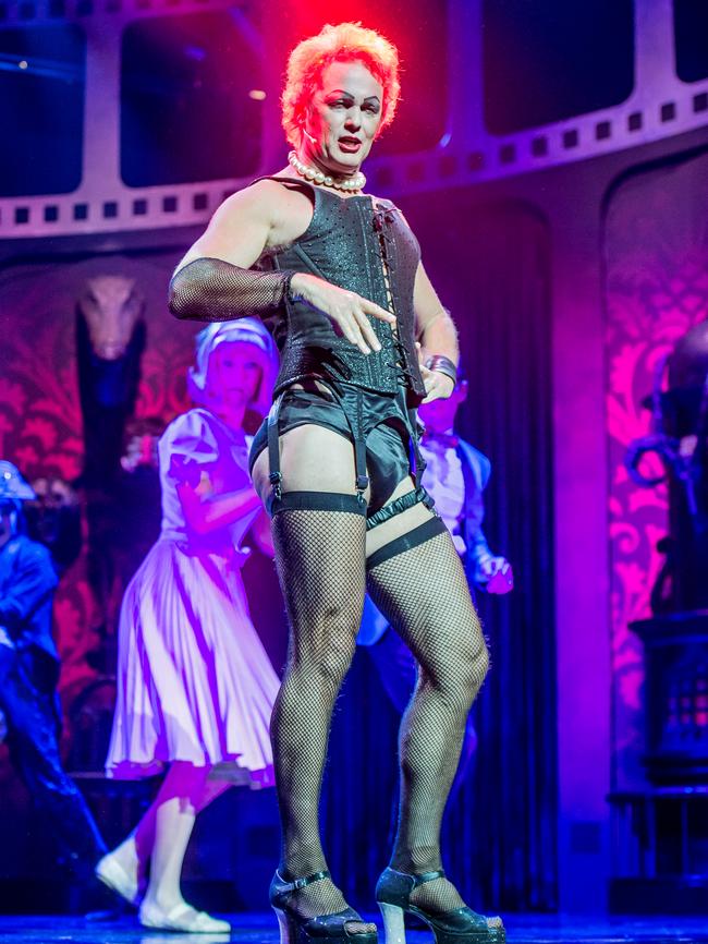 Craig McLachlan in The Rocky Horror Show.