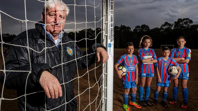 Templestowe United’s Dennis Della Costa says the club faces being homeless if Bulleen Park is demolished.