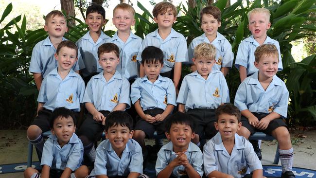 My First Year: TSS Prep RL. Front row: Tommy, George, Haley, Jack. Middle row: Ollie, Liam, Danny, Lincoln, Jake. Back row: Niko, Elyav, Archie, Oscar, Hugo, Oscar. Picture: Glenn Hampson.