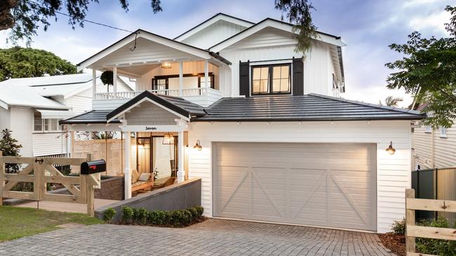 Their first Brisbane home in Coorparoo has since resold this year for an undisclosed sum.