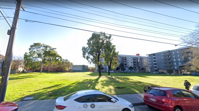 Street view of the 147 – 161 Elizabeth Street site which will be fast tracked into housing. Picture: Google Maps