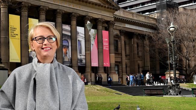 Cr Capp is pushing for a ‘green link’ to connect CBD parks. Picture: Nicole Garmston