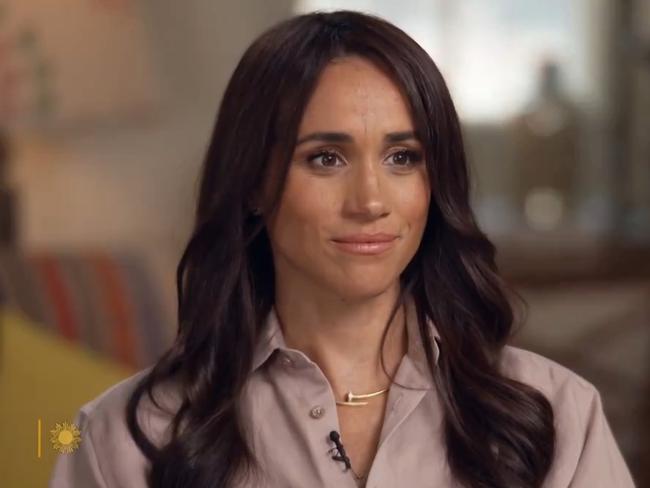 Prince Harry and Meghan Markle interview with CBS Sunday Morning. Picture: CBS Sunday Morning