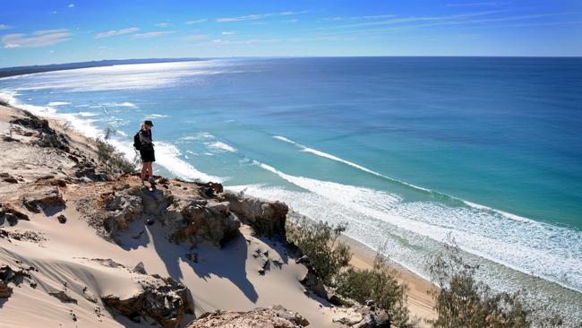 The Cooloola Great Walk at the Carlo Sand blow.