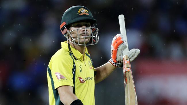Australia has lost its past nine completed ODIs away from home.
