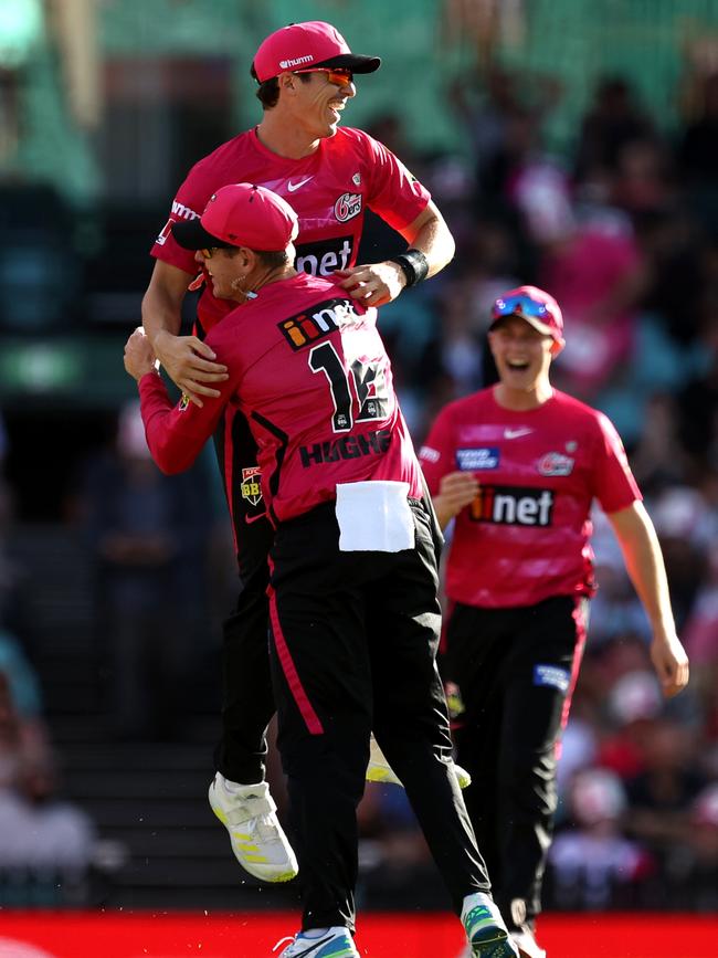 He might have taken the catch of the summer. (Photo by Brendon Thorne/Getty Images)