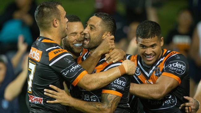 Benji Marshall and Wests Tigers are flying high.