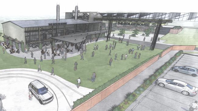 How the reimagined Tonsley boiler house will look. Picture: SA Government.