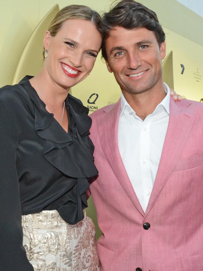 Francesca Cumani with ex Rob Archibald. Picture: Regina King