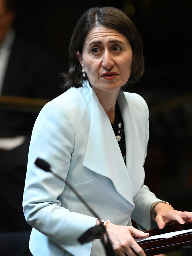 Premier Gladys Berejiklian.