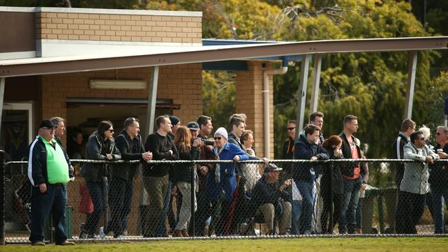 The pavilion at Heatherdale Reserve is too small for the area's growing sporting population. Picture: Mark Dadswell