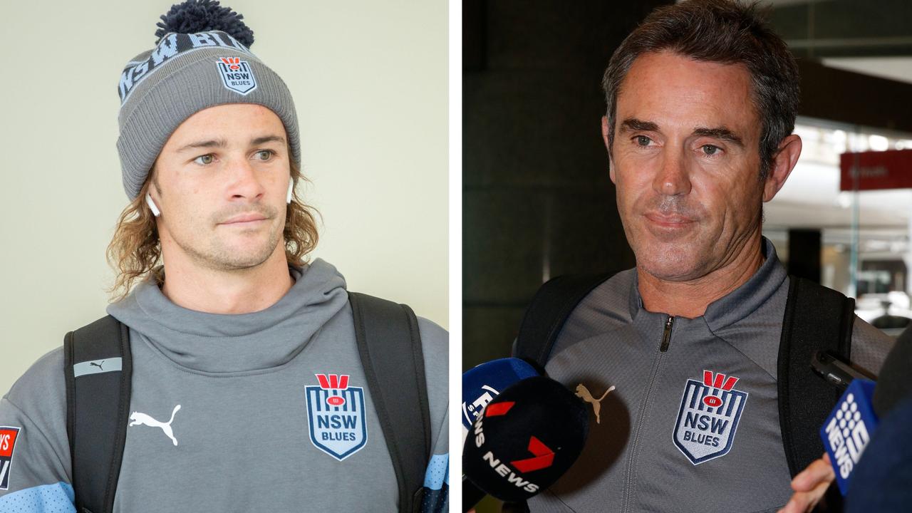 NRL 2023: Brad Fittler media agenda remarks slammed, NSW Blues, Nicho Hynes, Josh Addo-Carr, State of Origin, game three, NSW vs QLD
