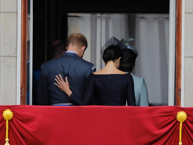 Harry and Meghan have turned their backs on royal duties. Picture: AFP