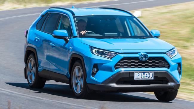 The Toyota RAV4 hybrid has a nine month waiting list.