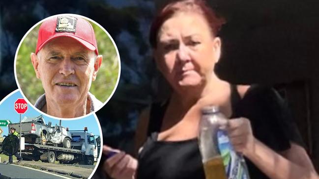 A Maroochydore courtroom was full of family members as the woman responsible for a crash near Maleny that killed a much-loved Kenilworth grandfather was partially sentenced.