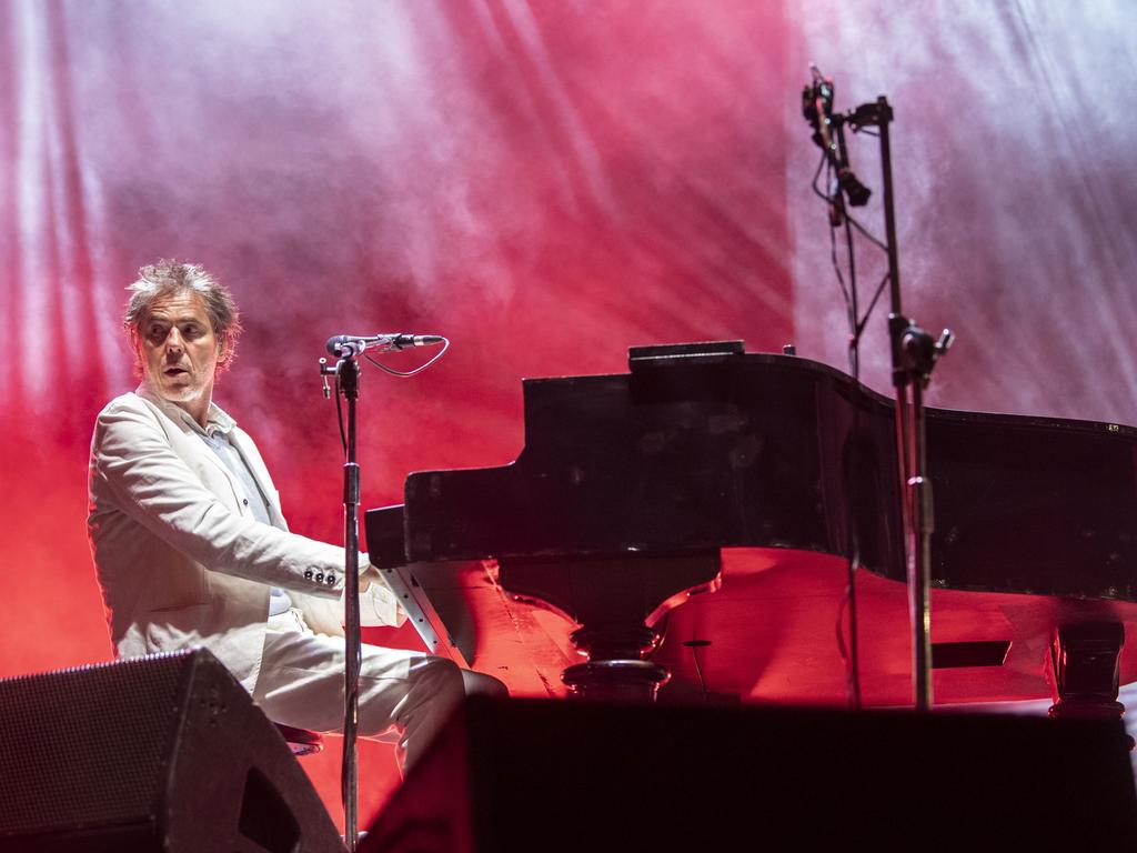 The Whitlams perform their Eternal Nightcap album at the Toowoomba Carnival of Flowers Festival of Food and Wine. Sunday, September 11, 2022. Picture: Nev Madsen.
