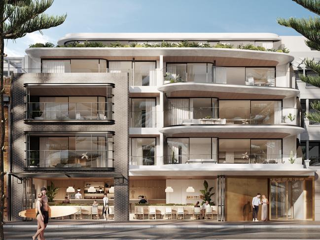 Oceania penthouse in Manly.