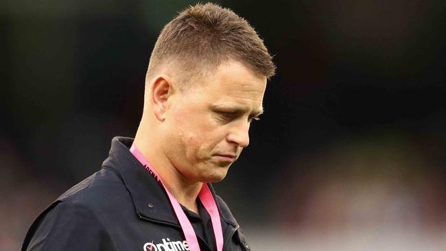 Axed Blues coach Brendon Bolton. Picture: Scott Barbour/Getty Images