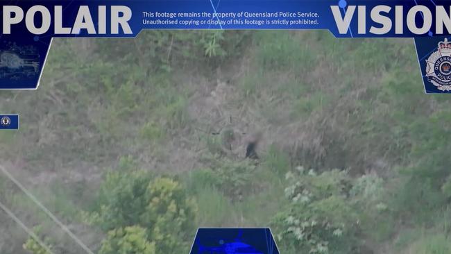 PolAir allegedly tracked the three people from Brisbane to the Sunshine Coast. Picture: QPS