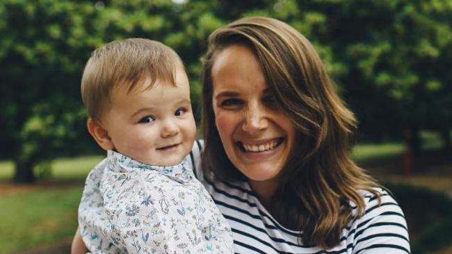 Polly Dunning with her son Alfred. Picture: Instagram / Polly Dunning