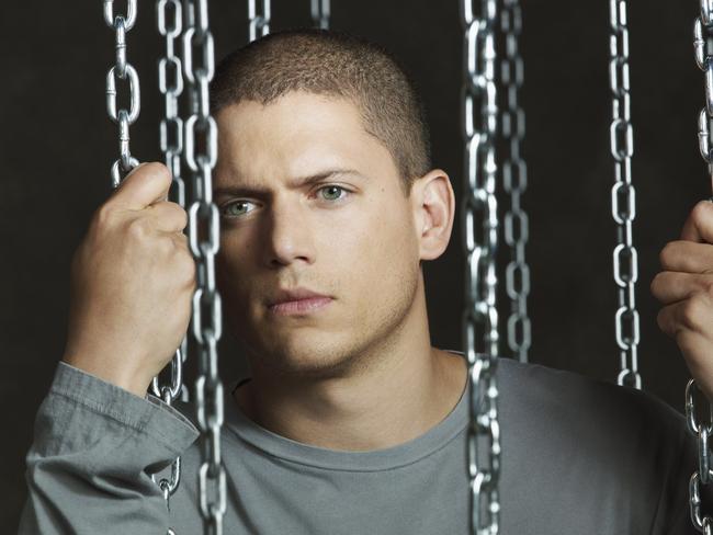 Wentworth Miller as Michael Scofield from the TV show Prison Break.