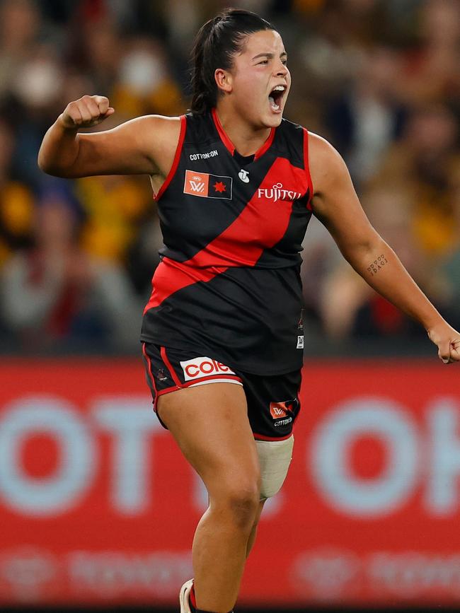 She needed a fresh start at the Bombers. (Photo by Michael Willson/AFL Photos via Getty Images)