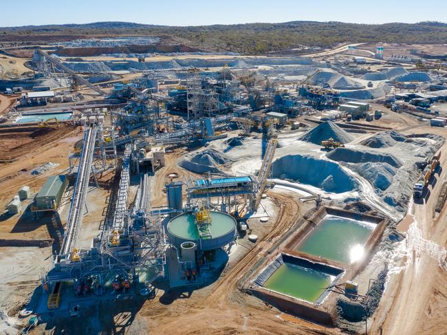 Mineral Resources Mt Marion lithium mine. Picture supplied by MinRes.