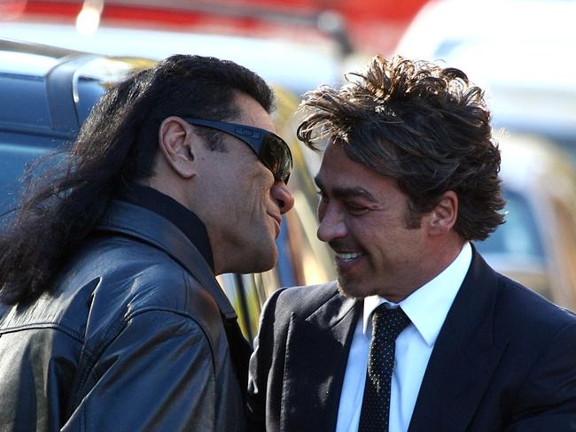 Serious condition...  Tongan Sam with John Ibrahim.